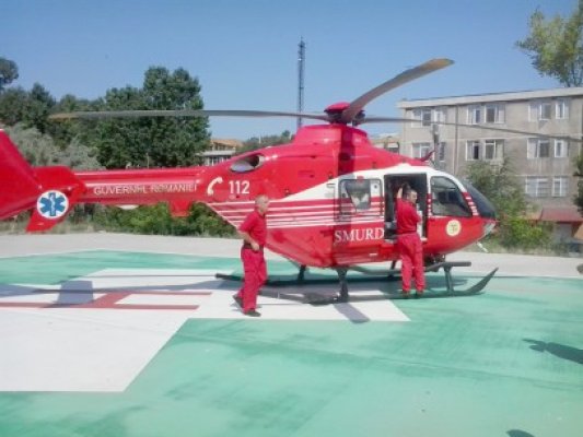 Băiat de 15 ani, în comă: a fost dus la spital cu elicopterul